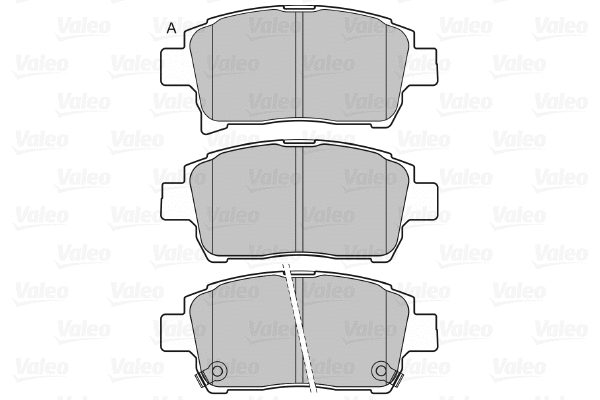 Brake Pad Set, disc brake (598917)