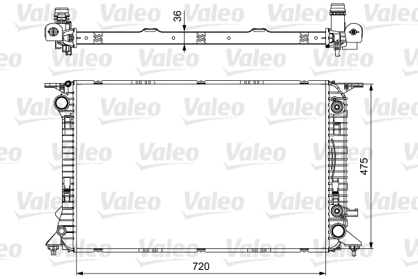 Radiator, engine cooling (735473)