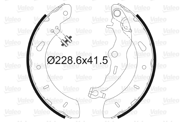 Brake Shoe Set (564140)