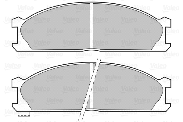 Brake Pad Set, disc brake (598618)