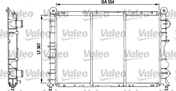 Radiator, engine cooling (730518)