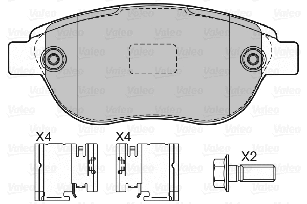 Brake Pad Set, disc brake (601465)
