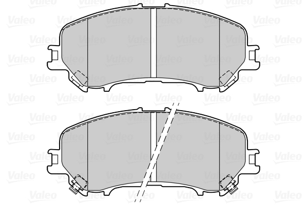 Brake Pad Set, disc brake (601415)