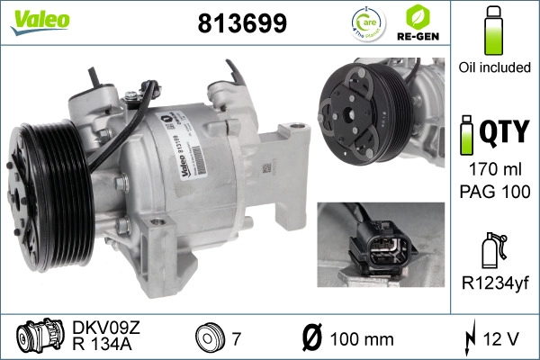 Compressor, air conditioning (813699)