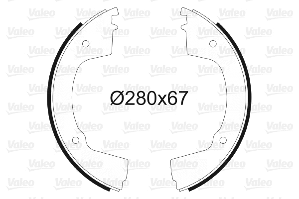 Brake Shoe Set (562433)