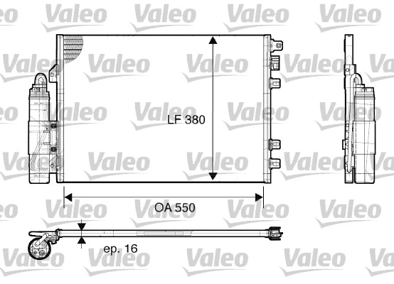 Condenser, air conditioning (817661)