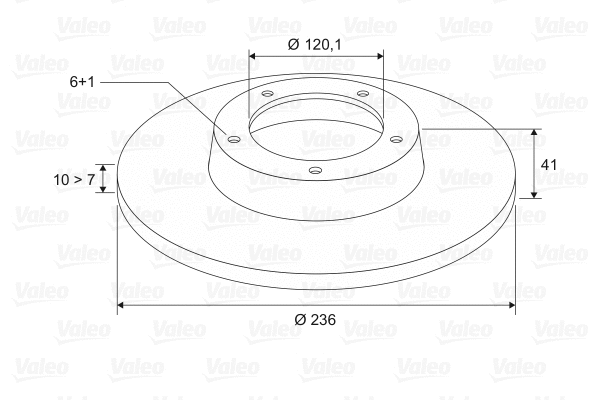 Brake Disc (186186)