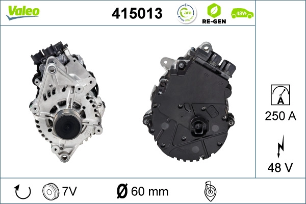 Alternator, starter (415013)