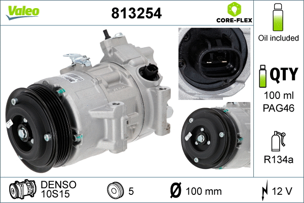 Compressor, air conditioning (813254)