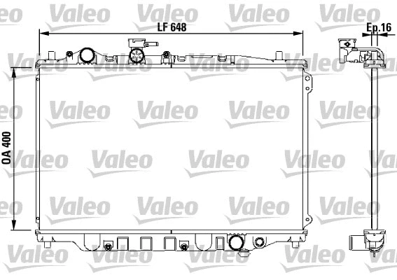 Radiator, engine cooling (730440)