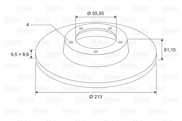 Brake Disc (186495)