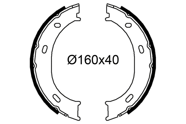 Brake Shoe Set (564269)