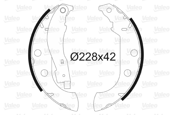 Brake Shoe Set (562059)