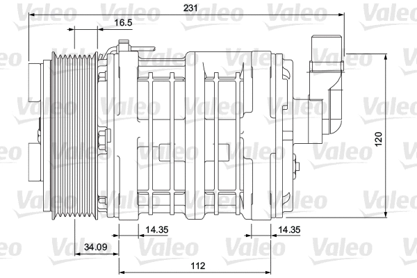 Compressor, air conditioning (700852)