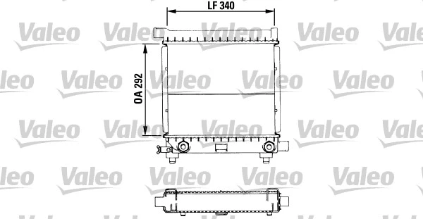 Radiator, engine cooling (819368)
