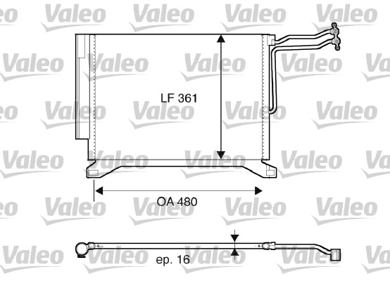 Condenser, air conditioning (817837)