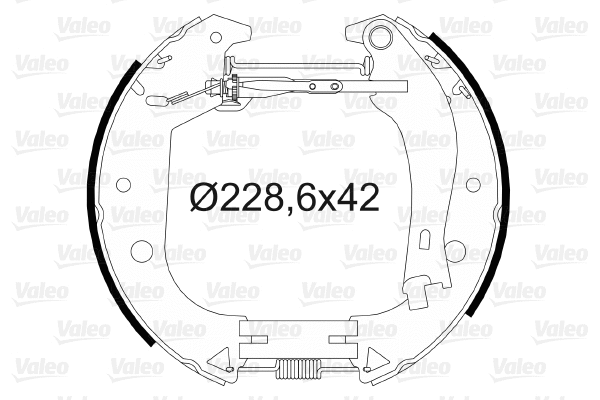Brake Shoe Set (554888)