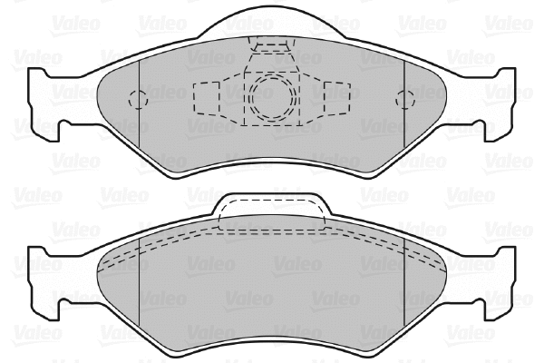 Brake Pad Set, disc brake (598563)