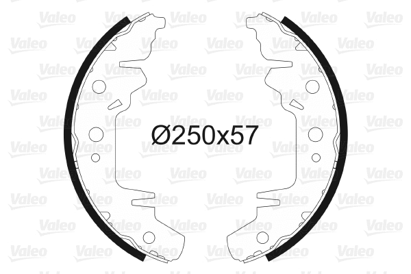 Brake Shoe Set (562760)