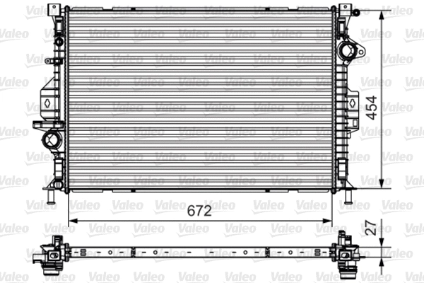 Radiator, engine cooling (735601)