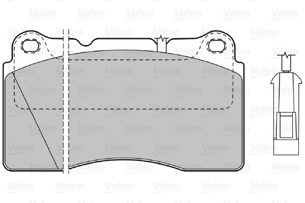 Brake Pad Set, disc brake (598309)