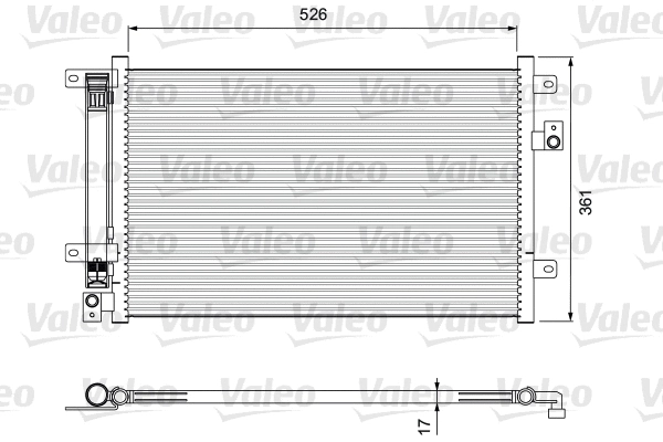 Condenser, air conditioning (814405)