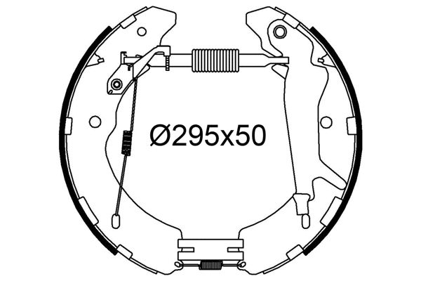 Brake Shoe Set (554937)