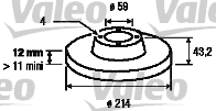 Brake Disc (186299)