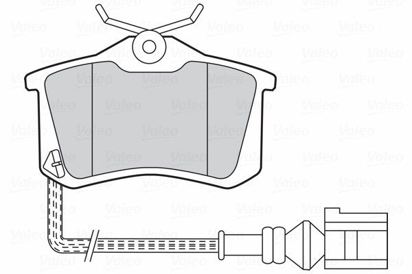 Brake Pad Set, disc brake (301674)