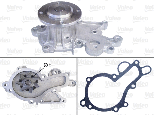 Water Pump, engine cooling (506568)