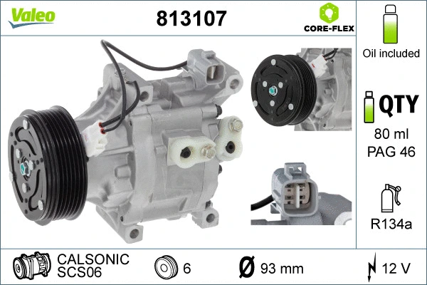 Compressor, air conditioning (813107)
