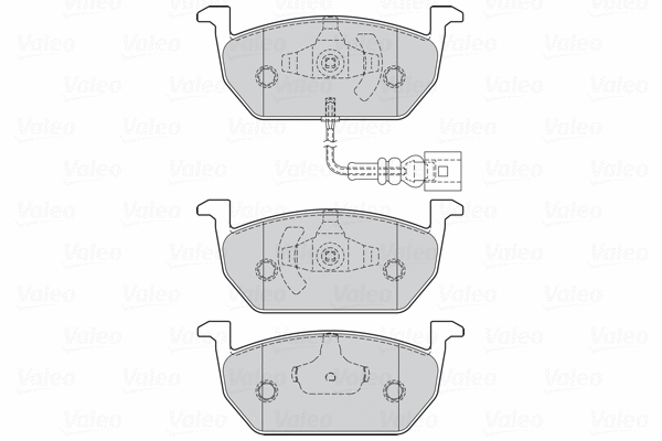 Brake Pad Set, disc brake (302222)