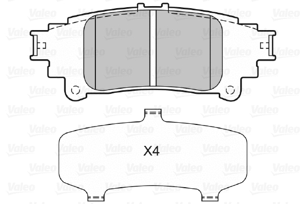 Brake Pad Set, disc brake (601312)