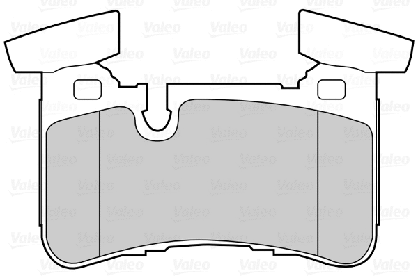 Brake Pad Set, disc brake (302225)
