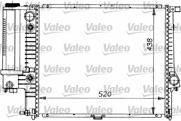 Radiator, engine cooling (819413)