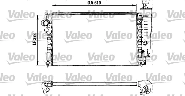 Radiator, engine cooling (730577)