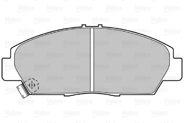 Brake Pad Set, disc brake (598056)