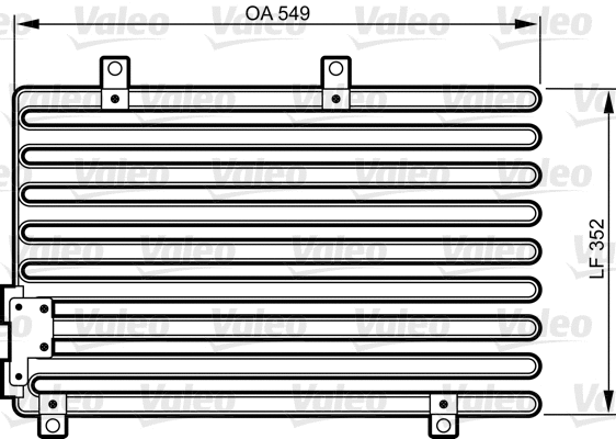 Condenser, air conditioning (816973)