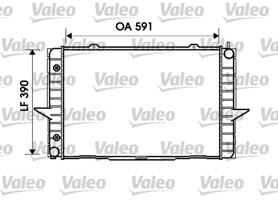 Radiator, engine cooling (734856)