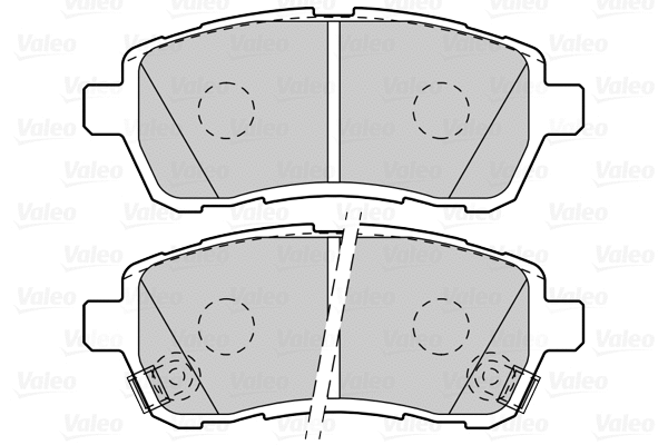 Brake Pad Set, disc brake (670999)