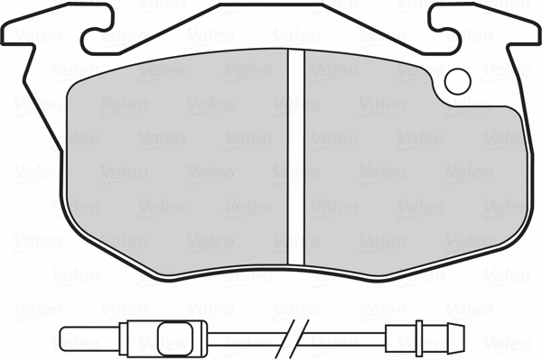 Brake Pad Set, disc brake (670075)