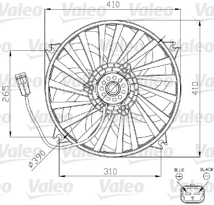 Fan, engine cooling (696140)