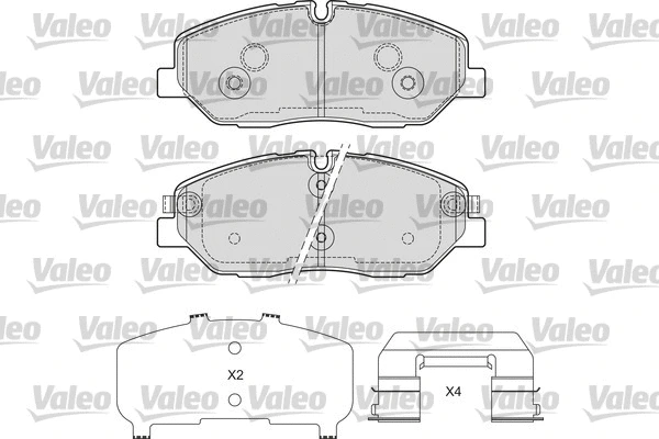 Brake Pad Set, disc brake (601691)