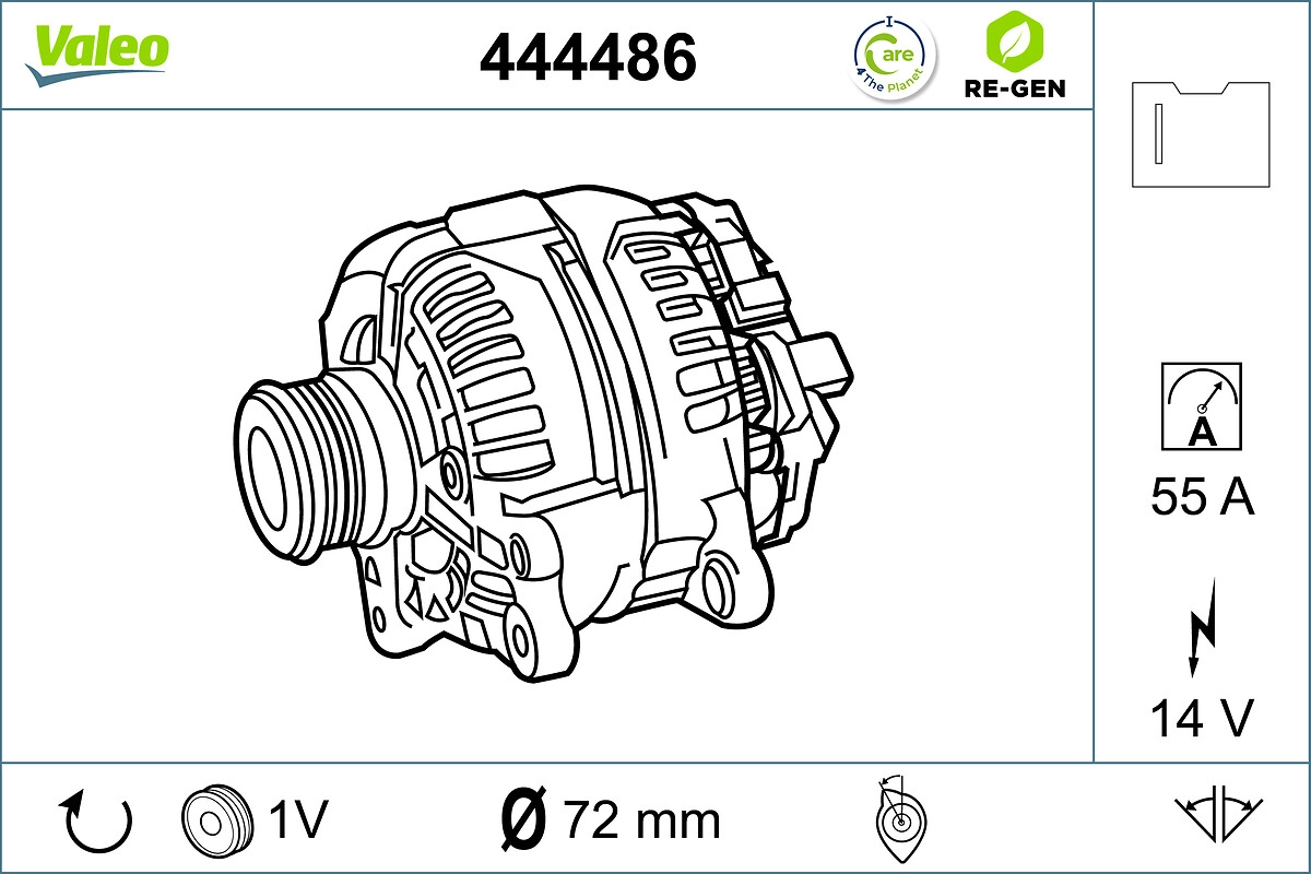 Alternator (444486)