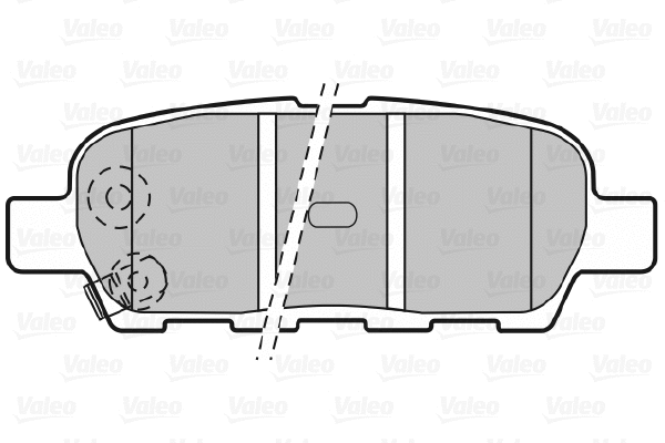 Brake Pad Set, disc brake (598672)