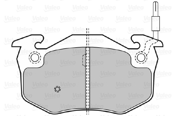 Brake Pad Set, disc brake (598396)