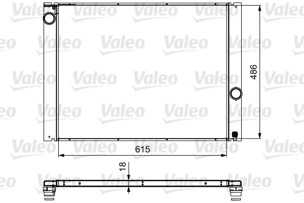 Radiator, engine cooling (734898)