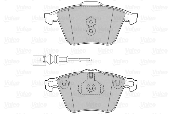 Brake Pad Set, disc brake (601375)