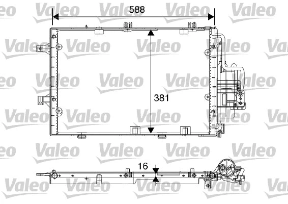 Condenser, air conditioning (817843)