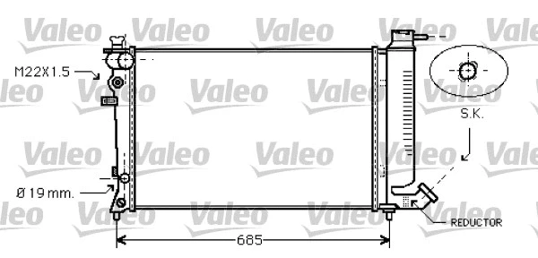 Radiator, engine cooling (731754)